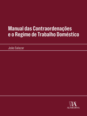 cover image of Manual das Contraordenações e o Regime de Trabalho Doméstico